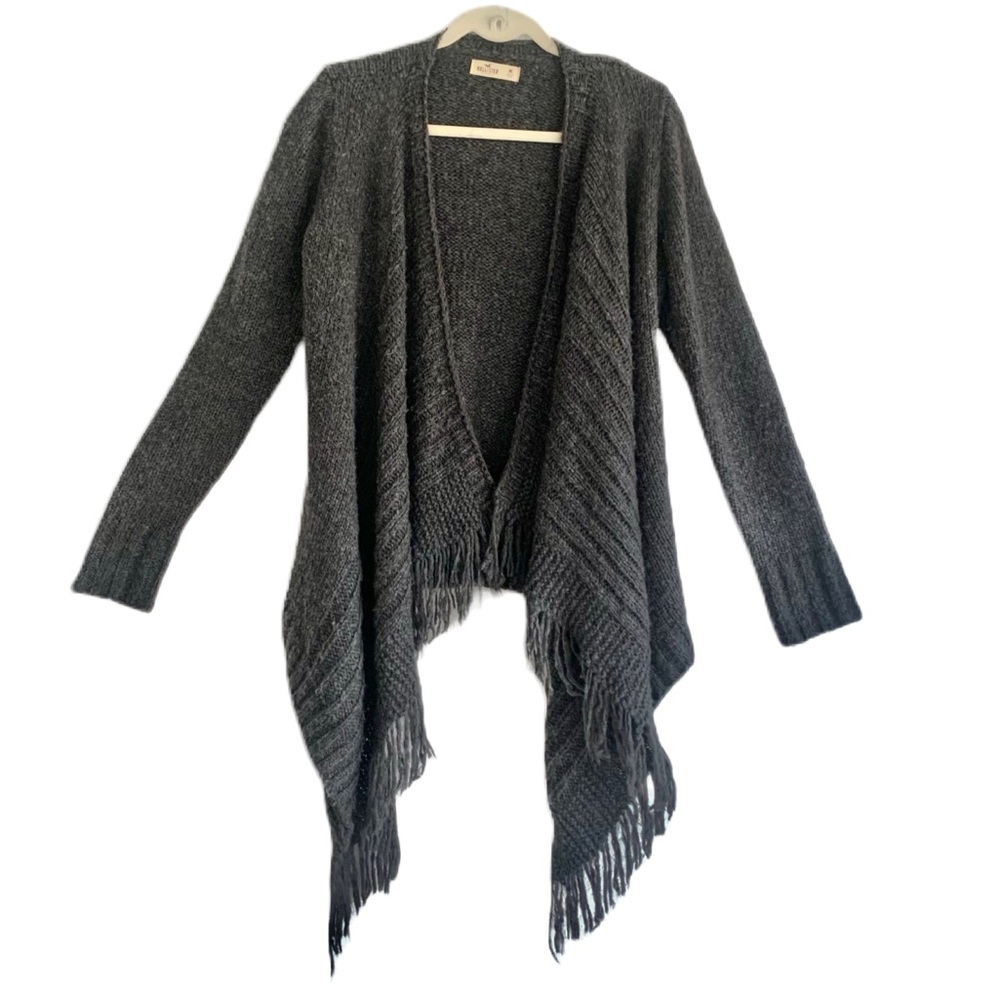 HOLLISTER open front cardigan wrap sweater. Womens size medium - Picture 5 of 9